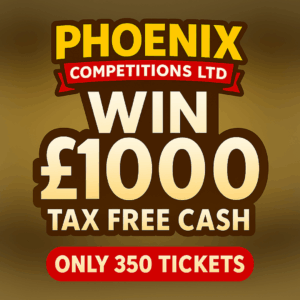 WIN £1,000 TAX FREE CASH – ONLY 350 ENTRIES